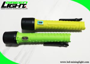 Wholesale IP68 Explosion Proof Flashlight CREE 5W 6.4Ah Rechargeable Torch Light from china suppliers