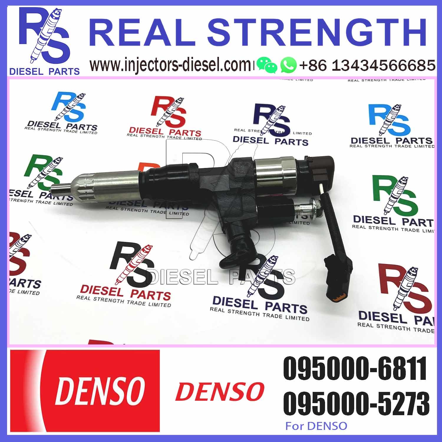 diesel common rail injector 095000-6602 095000-6753 095000-6811 for H-INO J08C J08E 500 Series 23670-E0040 23670-E0030