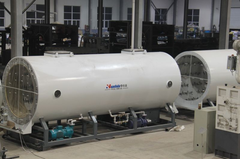 930mm PU Foaming Insulating Foam Pipe Cover Production Line 25-30 tons / day
