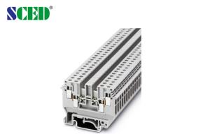 Wholesale 300V 32A Din Rail Terminal Blocks Electrical 6.2mm Width OEM ODM from china suppliers