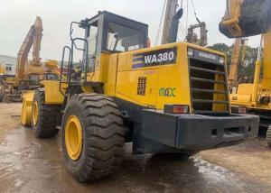 Wholesale 3m3 Bucket 2014 Year Used Komatsu Wheel Loader WA380 from china suppliers