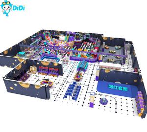 Wholesale Family Friendly Kids Indoor Playset Soft Play Area Equipment With CAD Drawings from china suppliers