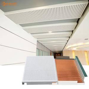Wholesale Perforated 2x2 Suspended Metal Drop Ceiling Commercial Building Wall Ceiling Decorational Materials from china suppliers