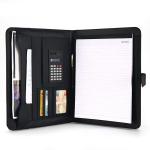 Business Gift A4 Leather Document Folder File Organizer Portfolio Stationery