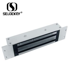 Wholesale 500kg 1200LBS Frameless Door Electric Magnetic French Door Security Locks from china suppliers