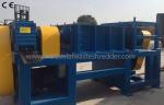 Single Shaft Plastic Lump Shredder , Plastic Recycling Machine Large Propulsion