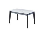Stylish Solid Wood ISO9001 Nordic Marble Dining Table