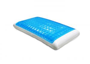 China Gel Memory Foam Pillow Hypoallergenic Orthopedic Contour Square for Sleep on sale