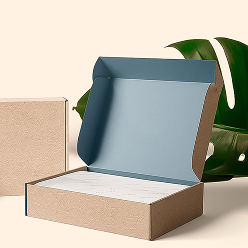 Custom Order Accepted Colorful Foldable Paper Corrugated Cardboard Mailer Box for Dress