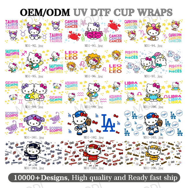 UV DTF Stickers For Cups Transform Your Cups Into Unique And Attractive Products