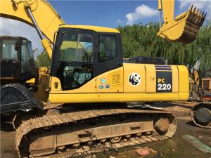 Wholesale Used Crawler Excavator Komatsu PC220-7 20T 0.6 cbm with Original Paint from china suppliers