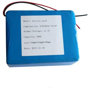 Wholesale CC CV 12V 39Ah 18650 Rechargeable Battery For Sweepers from china suppliers