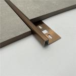 Ceramic Decorative Gold Color Round Edge Corner Tile Trim Stainless Steel