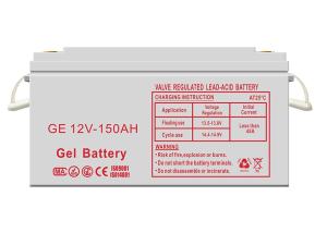 Wholesale 12V 150AH Gel Solar Battery , Sealed Lead Acid Gel Battery Communication Power Supply from china suppliers