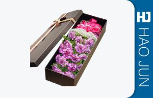 Wholesale High End Flower Bouquet Delivery Boxes / Fashionable Cardboard Rose Boxes from china suppliers