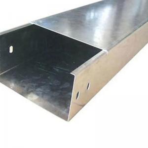 Wholesale Smooth Edge Fire Resistant Cable Tray Corrosion Resist Galvanized Cable Trunking from china suppliers