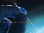 Surface Polished Dia1*100mm Ti3 Doped Sapphire Rod Lens For Laser