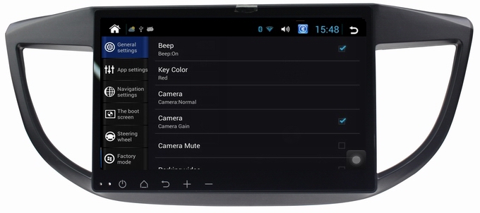 Ouchuangbo free shipping Honda CRV 2012 car stereo with radio bluetooth gps navigation 10.1 inch screen