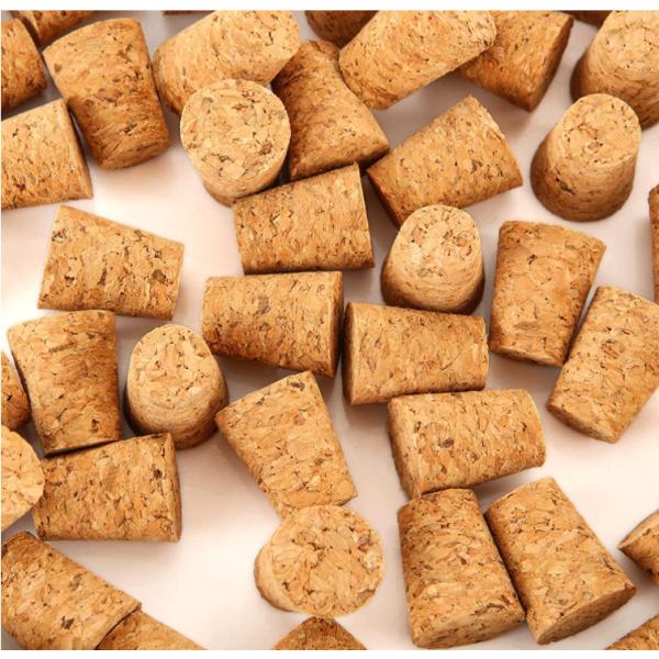 Aluminium-Plastic Conical Cork Wooden Beer Bottle Stopper for Wine Making Process