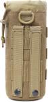 Sports Water Bottles Pouch Bag, Tactical Drawstring Molle Water Bottle Holder