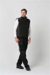 Breathable Cold Weather Workwear , Mens Winter Vest Jacket , Micro Fleece Vest