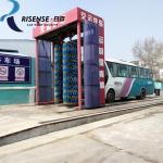 Chic Design Brush Washing Automatic Mobile Car Wash Truck For Bus System