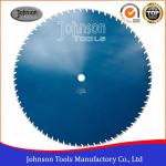 Fast Cutting 48 Inch Saw Blade , Circular Saw Diamond Blade 30.25-32.32kg