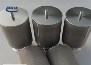 Wholesale 316l Stainless Steel Porous Sintered Metal Filter Elements from china suppliers