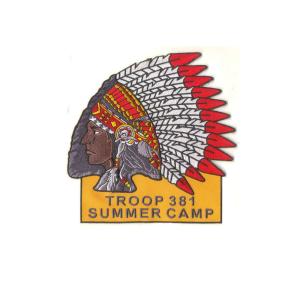 Wholesale Merrowed Iron On Embroidered Patches For Military Troop Events from china suppliers