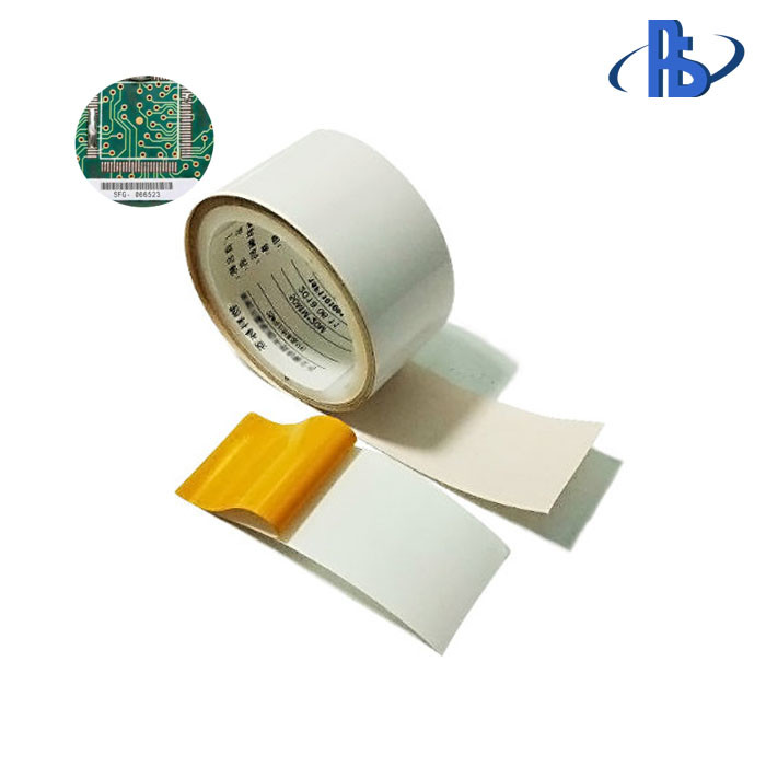 Thermal Transfer Printable PI Sticker Roll Chemical Resistant For PCB