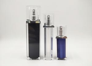 Wholesale High End Acrylic Jars For Cosmetics , Cosmetic Lotion Bottle Free Samples from china suppliers