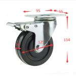 industrial caster 125mm 5 inch ESD castor for trolley cart
