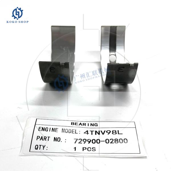 729900-02801 729900-02800 Engine Main Bearing For 4TNV94 4TNV98 4TNE94 Yanmar