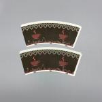 High Quality Raw Material One Sided PE Coated Paper Cup Fan For Disposable Cups