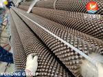 Studded Finned Tube ASTM A312 TP304 With 11Cr Fins For Oil And Gas Industry