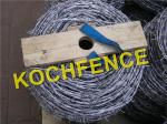Decorative Use Barbed Wire Fence Corrosion Resistant Firm Frame Compact Size
