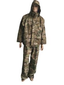 Wholesale Outdoor Fleece Tactical Military Jacket and Pants With Hood Waterproof Laminated Fabric from china suppliers