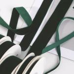 Ink green velvet single-sided velvet woven ribbon velvet silk ribbon handmade
