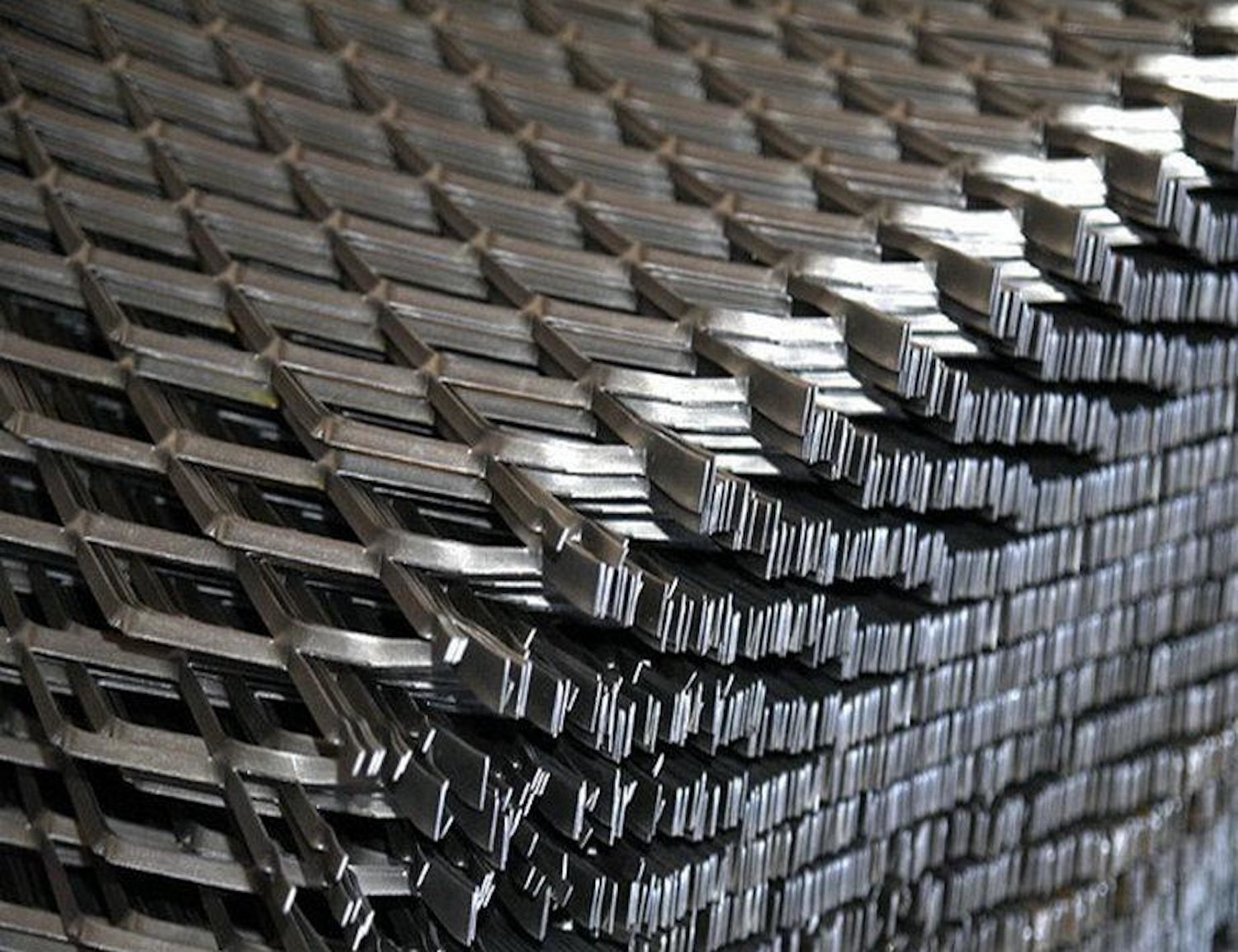 Stainless Steel Plate 201ss Expanded Metal Mesh Expanded Metal Steel 100mm