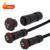 Wholesale Rigoal 2 3 4 5 Pin M19 Panel Mount Waterproof Connector Outdoors Industrial LED Connector from china suppliers