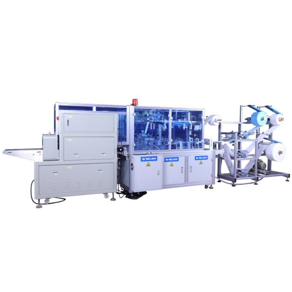 Civilian 3 Ply Face Mask Making Machine , 13KW Face Mask Packing Machine CE