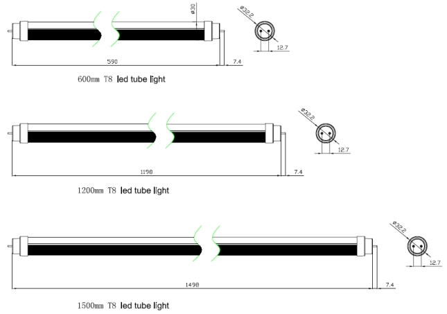 IR sensor LED Tube T8 | G-T8 S series