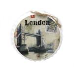 Wall Mounted Bottle Cap Metal Plaque Signs Beer Sign Retro Art Plaque