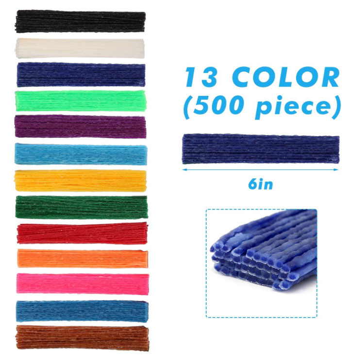 Magic Wax Sticks Wax Wire Wikki Stix Doodle Sticks for Children Kids DIY Hand-Craft Material STEM Innovation OEM