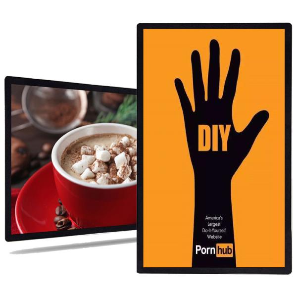 QLED 49 inch Wholesales price high brightness windows facing lcd signage