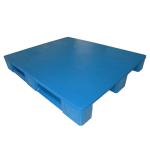 Warehouse steel reinforced plastic pallet