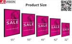 JCVISION 1080P 4K touch screen panel 32 42 50 55 65 inch touch screen display