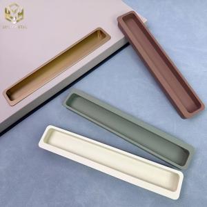 Wholesale ​Sleek Anti-Slip Aluminium Hidden Cabinet Handles With Recessed Design from china suppliers