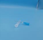 Disposable Deep Blue Sterile 23g Hypodermic Needle With 0.6mm Out Diameter