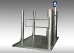 3S SS304 3A Swing Barrier Gate Face Recognition Thermometer Brushless Motor